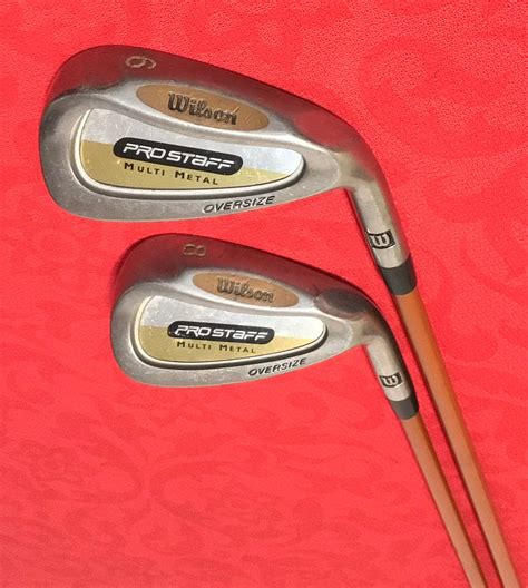 wilson pro staff oversize irons.